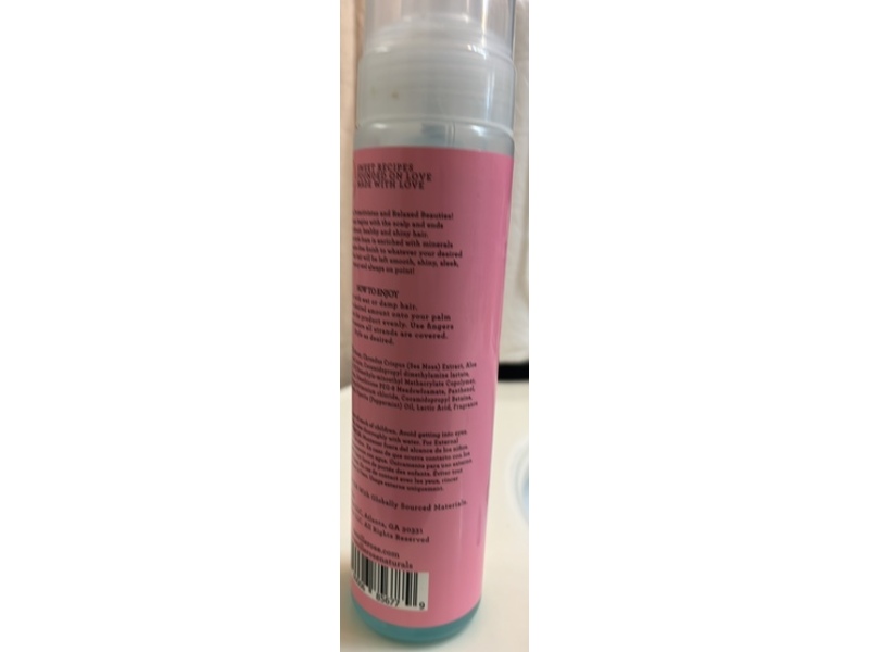 Camille Rose Mint Condition Style & Set Foam, Sea Moss & Aloe Vera, 8.o oz/240 mL