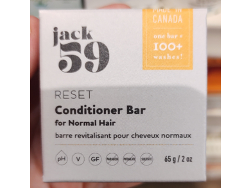 Jack 59 Reset Solid Conditioner Bar, 2 oz/65 g