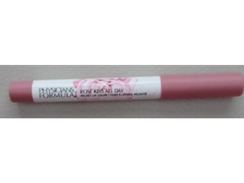 Physicians Formula Rose Kiss All Day Velvet Lip Color, First Kiss, 0.15 oz/4.2 g