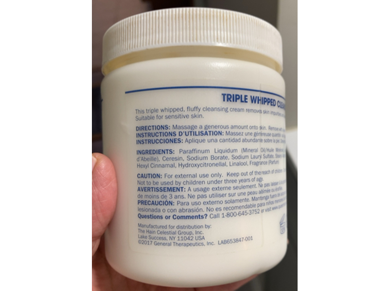 Queen Helene Triple Whipped Professional Cleansing Cream, 15oz/425 g