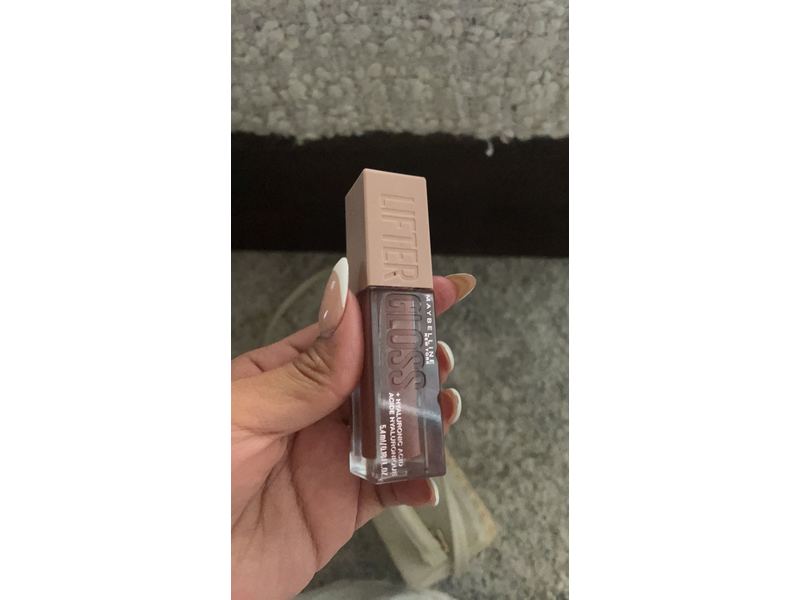 Maybelline Lip Lifter Hydrating Lip Gloss with Hyaluronic Acid, Stone, 0.18 Ounce