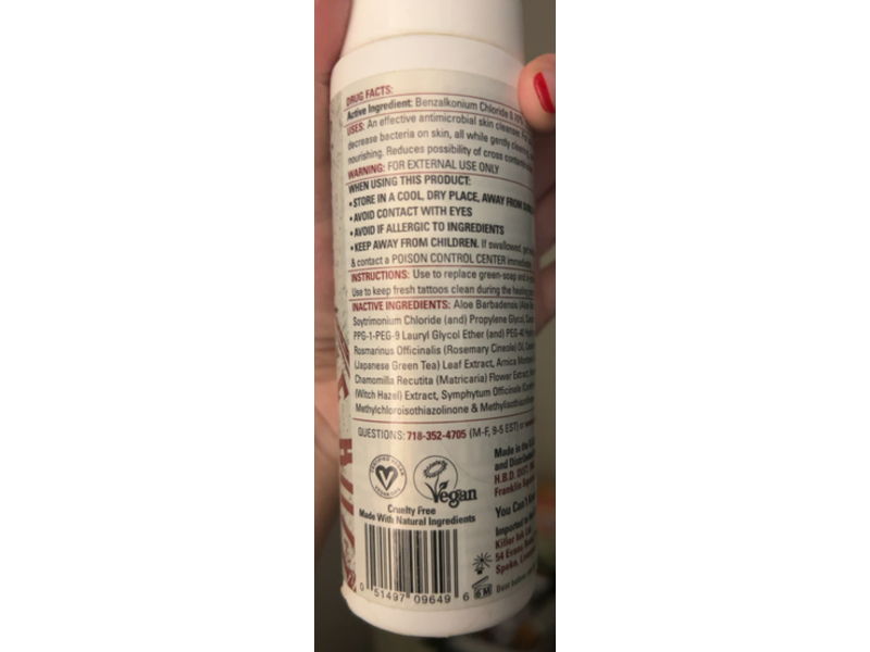 Hustle Bubbles Deluxe Revolutionary Refined Rinse, 7 fl oz/267 mL