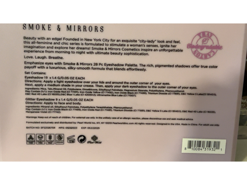 Clean Beauty Smoke & Mirrors Girl You're Natural Eyeshadow Palette