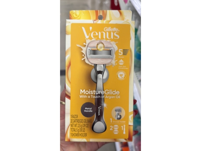 Venus Moistureglide Women's Razor, 0.18 oz/5 g, 1 Count