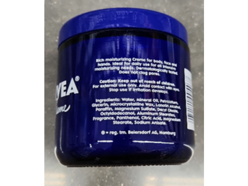 Nivea Creme, 13.5 oz/382g