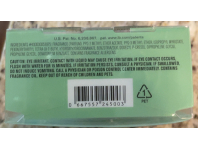 Bath & Body Works Wallflower Home Fragrance Refills, Leaves Scent, 0.8 fl oz/24 mL, Pack Of 2