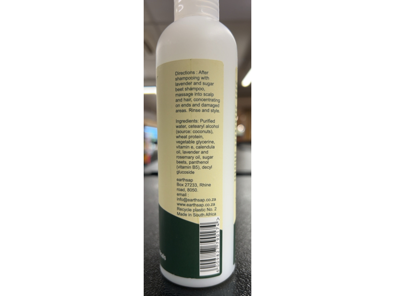 Earthsap Normal Conditioner, Lavender & Sugar Beet, 250 mL