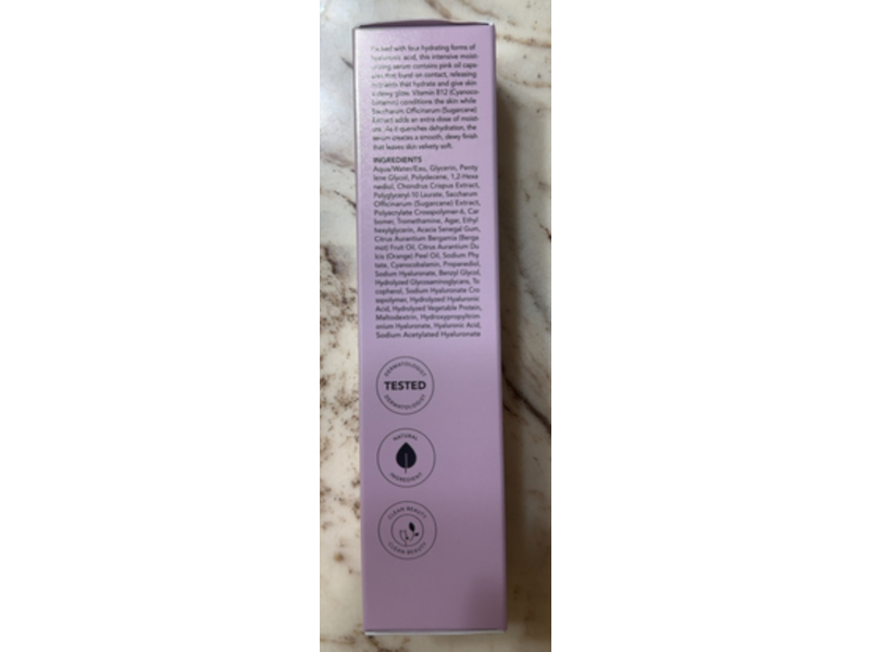 Hanskin Real Complexion Hyaluron Pink Capsule Serum, 1.69 fl oz/50 mL