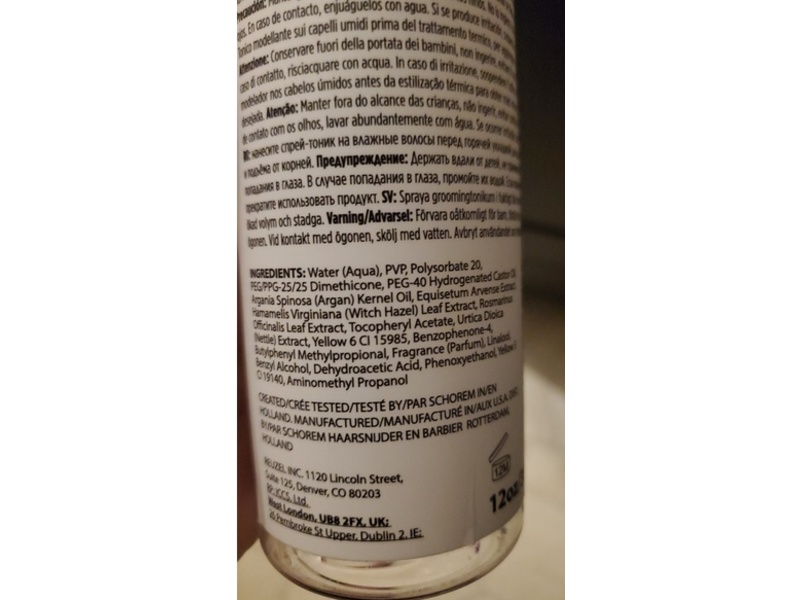 Reuzel Spray Grooming Tonic, 12 oz/355 mL