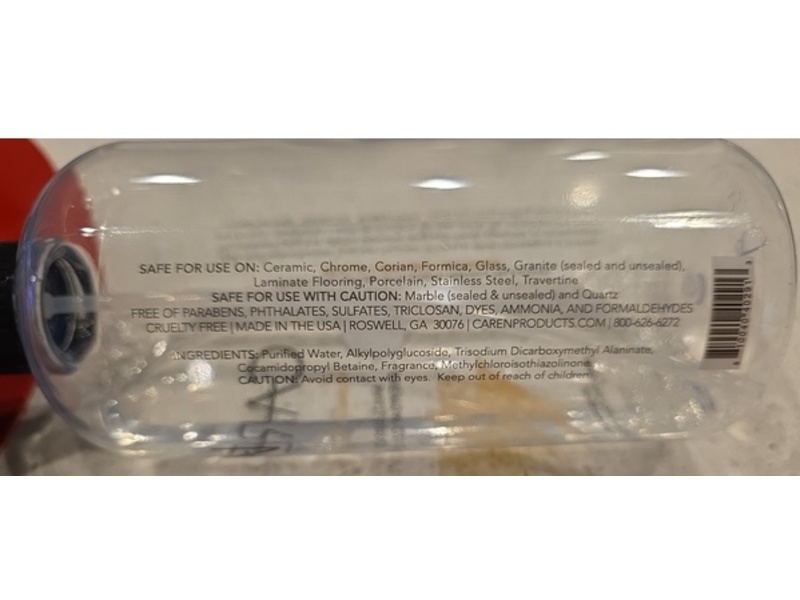 Caren Multi-Surface Everyday Cleaner, Lemon Thyme, 16 fl oz/473 mL