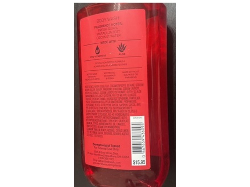 Bath & Body Works Body Wash, Viva Brazil, 10 oz/295 mL