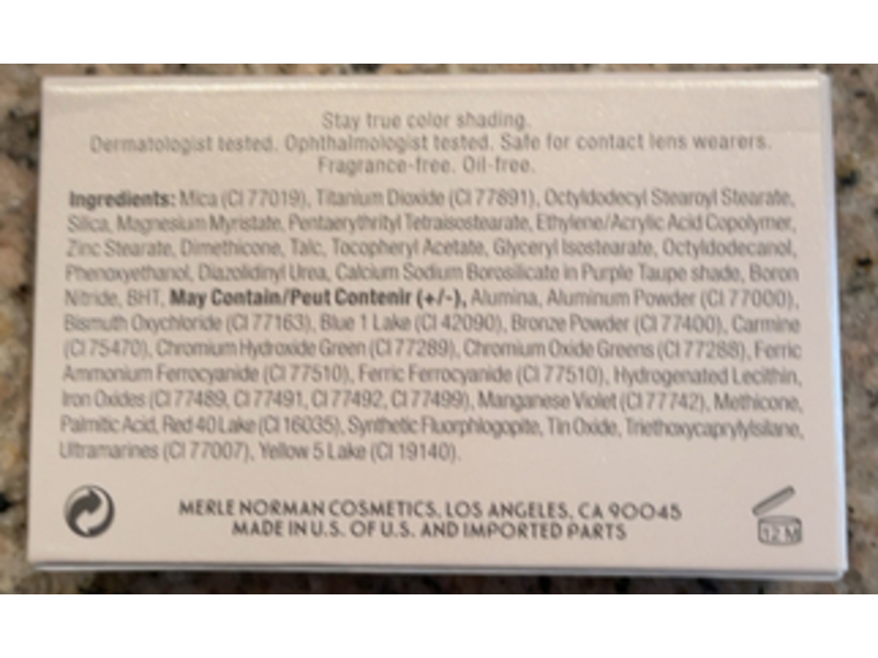 Merle Norman Eye Shadow, Almond, 08 oz/2 g