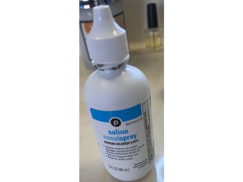 Publix Saline Nasal Spray, Sodium Chloride 0.65 %, 3 fl oz/88 mL