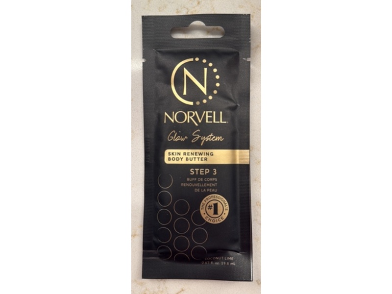 Norvell Glow System Skin Renewing Body Butter, 0.67 fl oz/19.8 mL