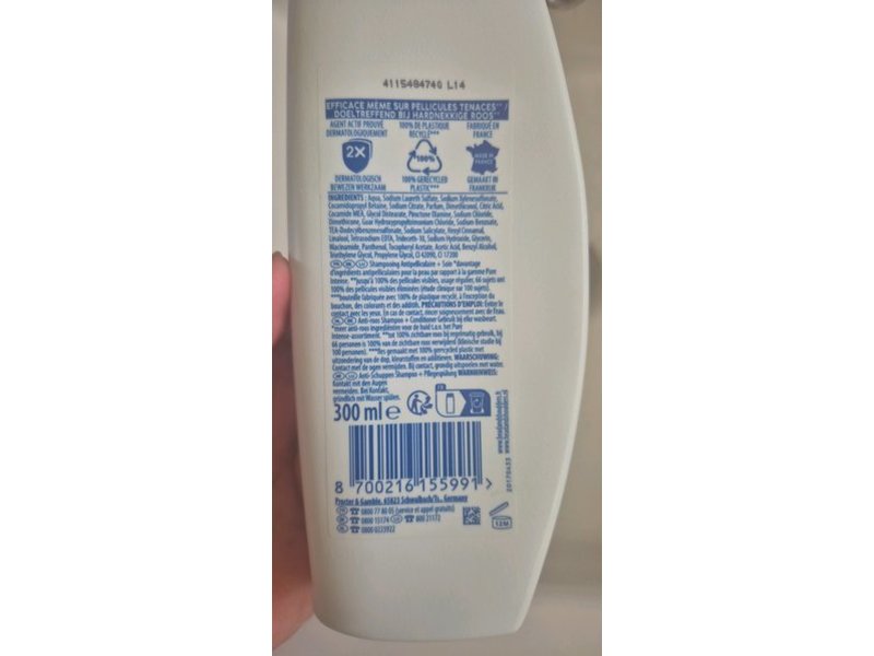 Head & Shoulders 2 In 1 Classic Shampoo + Conditioner, 300 mL