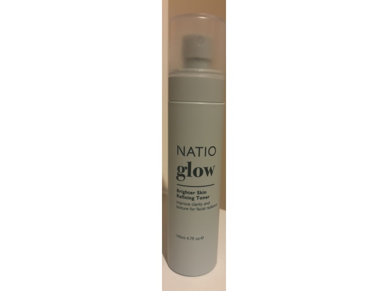 Natio Glow Brighter Skin Refining Toner, 4.7 fl oz/140 mL