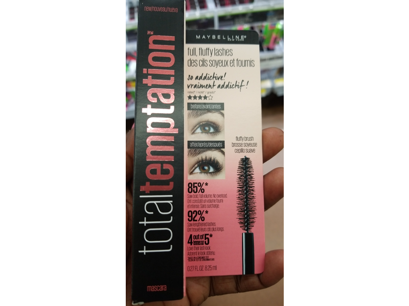 Maybelline New York Total Temptation Mascara, 603 Brownish Black, 0.27 fl oz