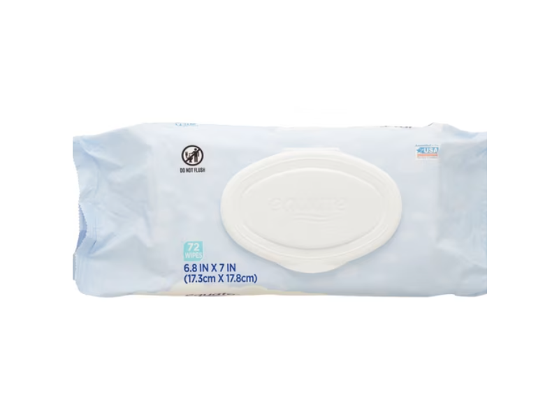 Equate Sensitive Wipes, 72 Wipes
