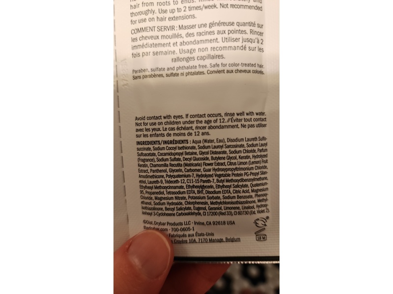 Drybar Blonde Ale Brightening Shampoo & Conditioner Set, 0.23 fl oz/7 mL