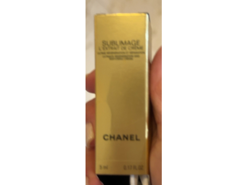 Chanel Sublimage L' Extrait De Creme Restoring Cream, 0.17 fl oz/5 mL