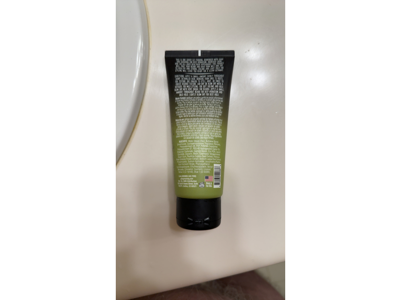 GIBS Con Man Hair & Beard Pudding Leave-In Conditioner, 7.5 Fl oz (3.25 fl oz)