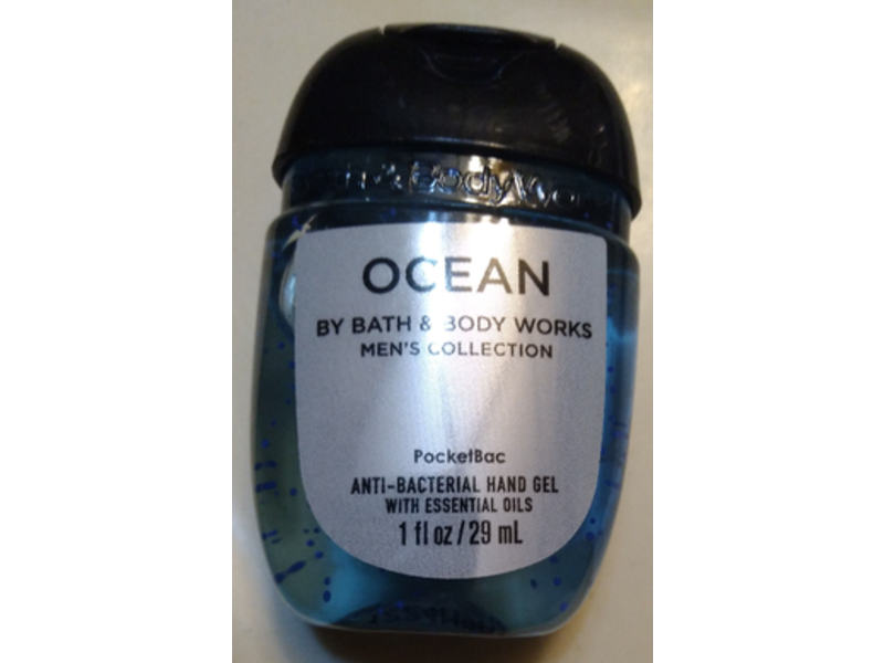 Bath & Body Works Anti-Bacterial Hand Gel, Ocean, 1 fl oz/29 mL