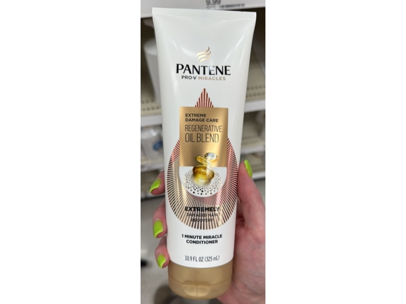 Pantene Pro-V Miracles Regenerative Oil Blend Conditioner, 10.9 fl oz/325 mL