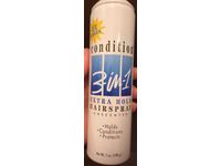 Clairol Condition 3-In-1 Hairspray, Extra Hold, Unscented, 7 oz/198 g - thumbnail 2