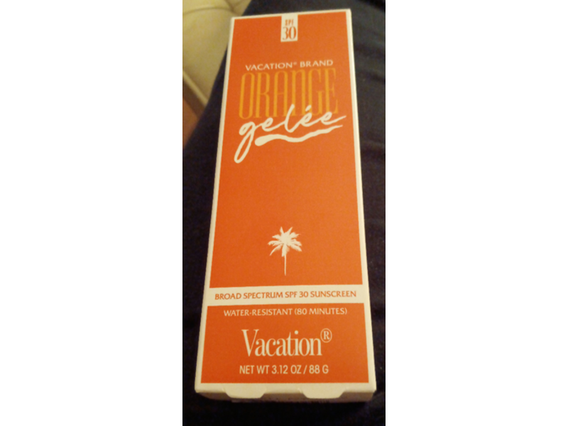 Vacation Orange Gelee Sunscreen, SPF 30, 3.12 oz/88 g