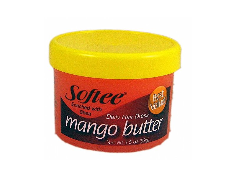 Softee Daily Hair Dress, Mango Butter, Shea, 3.5 oz/99 g