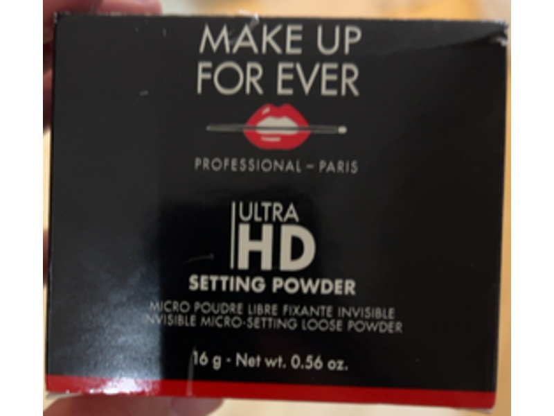 Make For Ever Ultra HD Setting Powder, Pale Rose,0.56 oz/16 g