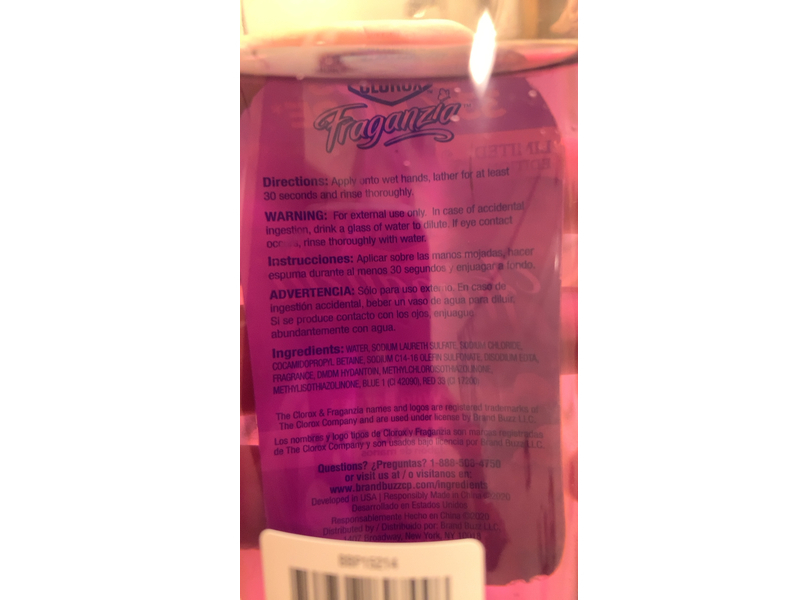 Clorox Hand Soap, Wild Berries, 10 fl oz/295 mL