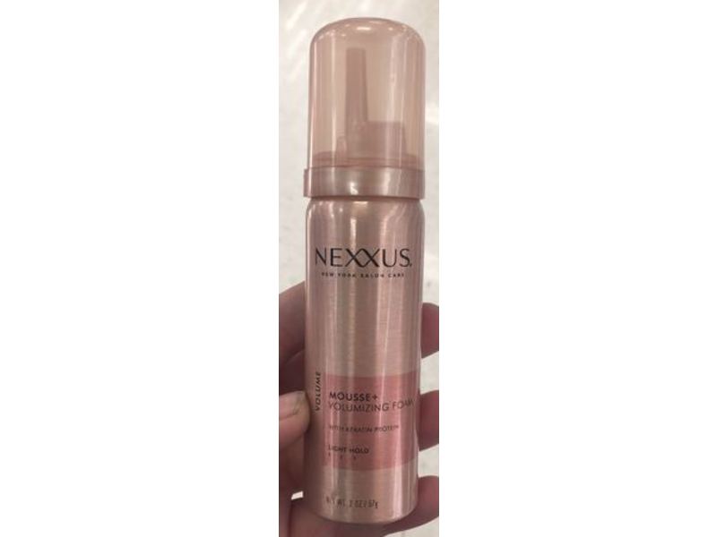 Nexxus Light Hold Mousse + Volumizing Foam, 2 oz