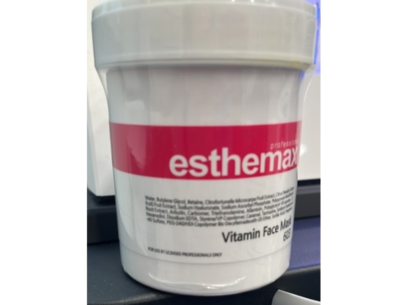 Esthemax Vitamin Face Mask, 603, 7.6 fl oz/225 mL