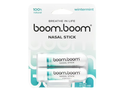 Boom Boom Nasal Stick, Wintermint, 0.7 oz/2 g, 2 Count
