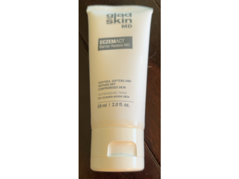 Glad Skin MD Eczema Barrier Restore Cream, 2 fl oz/59 mL