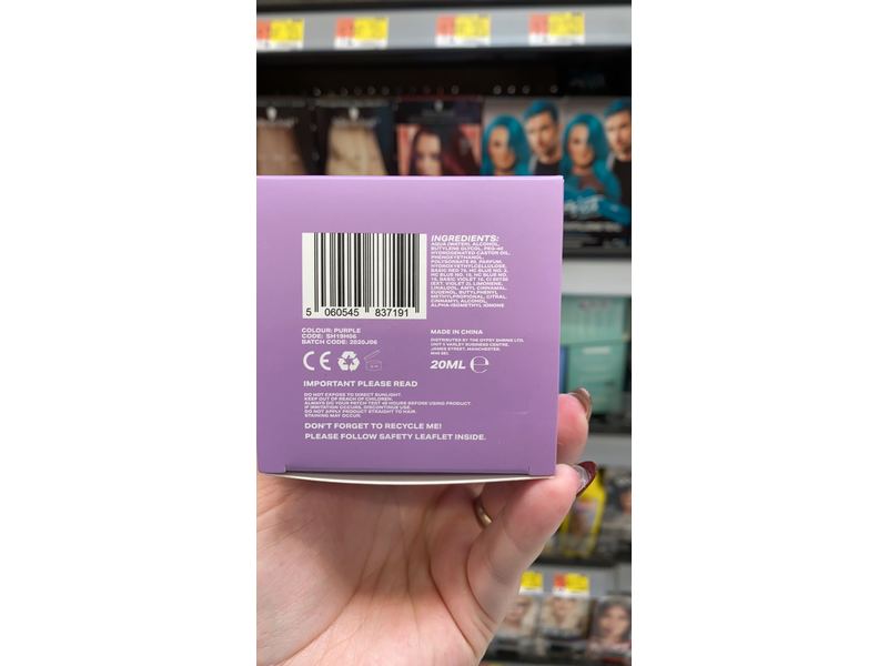 Shrine Drop It - Purple Hair Dye Kit - Semi-Permanent Hair Color