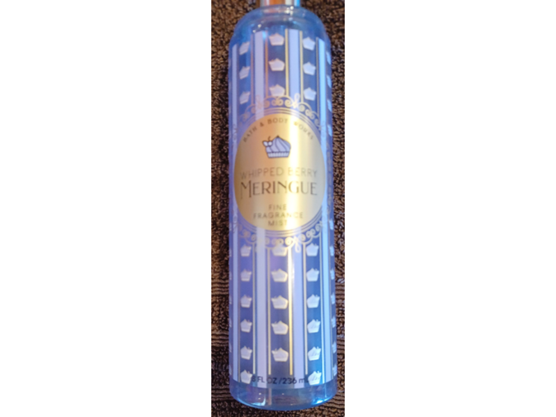 Bath & Body Works Fine Fragrance Mist, Whipped Berry Meringue, 8 fl oz/236 mL, Pack Of 2