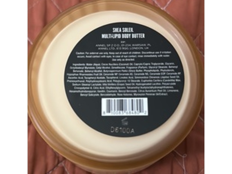 Saltair Multi-Lipid Body Butter, Shea Soleil, 10.0 oz/283 g