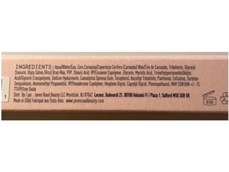 Jones Road The Mascara, Pitch Black, 0.3 oz/8.5 g