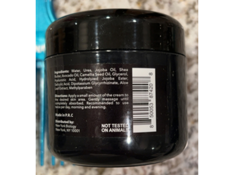 New York Biology 42% Urea Cream, 2% Salicylic Acid, 5.3 oz/150 g