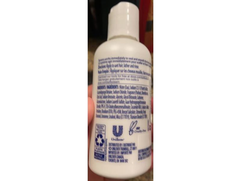 Dove Intensive Repair Shampoo, Damaged Hair, 3 fl oz/89 mL