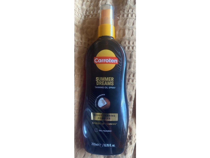 Carroten Tanning Oil Spray, Summer Dreams, 6.76 fl oz/200 mL