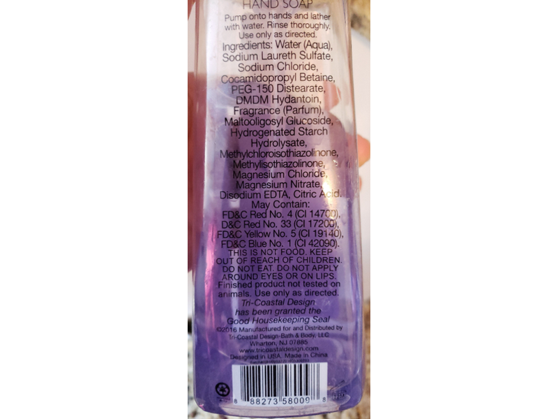 Hand Soap, Vanilla Icing Scented, 13.5 fl oz/400 mL