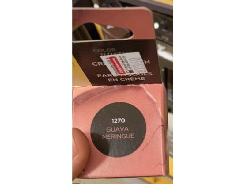 Burt's Bees Color Nurture Cream Blush, 1270 Guava Meringue, 0.25 oz/7.08 g