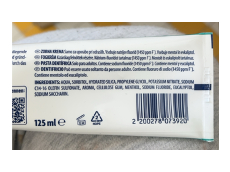 SensiDent Sensitive Toothpaste, 125 mL