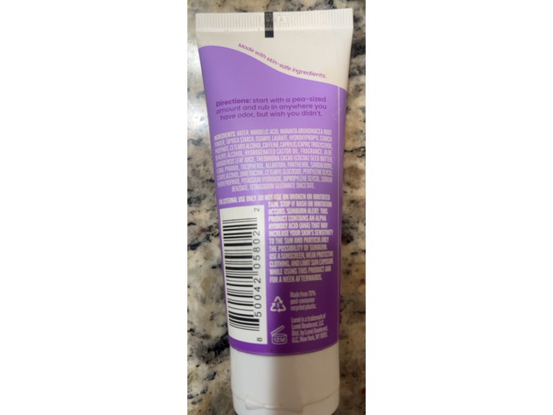 Lume Whole Body Deodorant, Lavender Sage, 2.2 oz/62 g