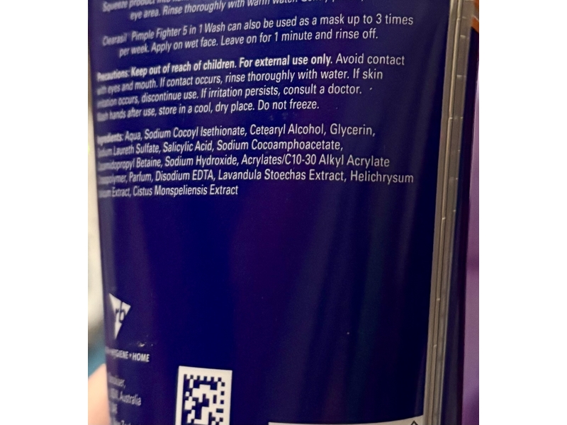 Clearasil 5-in-1 Ultra Wash, 150 ml