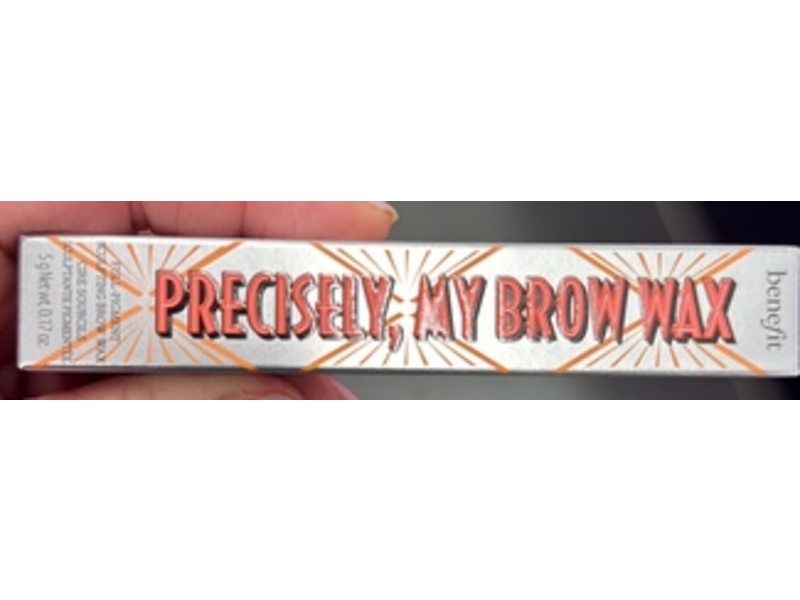 Benefit Precisely, My Brow Sculpting Wax, Cool Soft Black, 0.17 oz/5 g