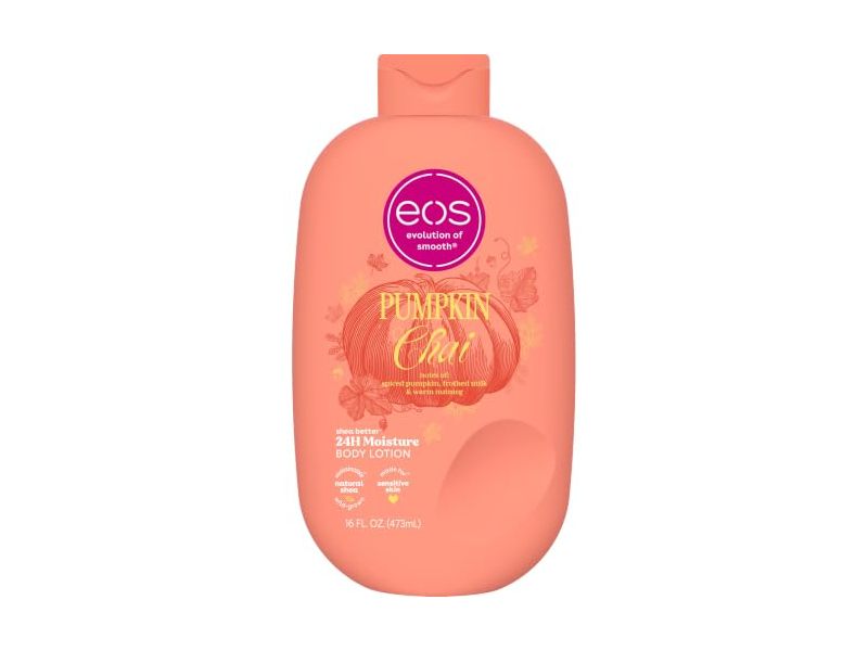 eos Body Lotion, Pumpkin Chai, 16 fl oz/473 mL